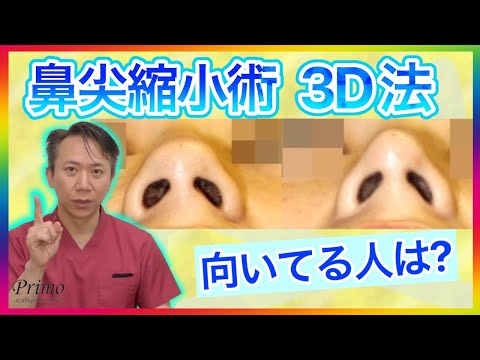 鼻尖縮小3D法・鼻尖形成！向いてる鼻はどんな鼻？団子鼻を解消したい！★☆鼻整形・美容整形☆★