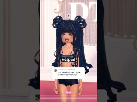 Dress To Impress Hair Tutorial!! #dresstoimpress #roblox #eimaansisters #dressup #hairtutorial