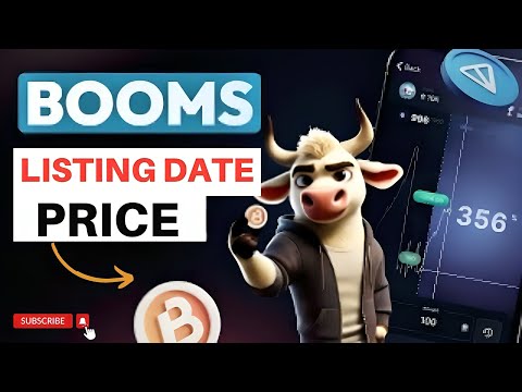 Booms listing date || Boom Airdrop Trading Tournament || Booms listing new update | #Booms #airdrop