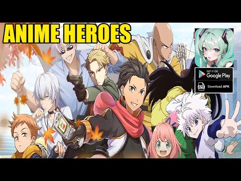 Anime Heroes Gameplay - RPG Android