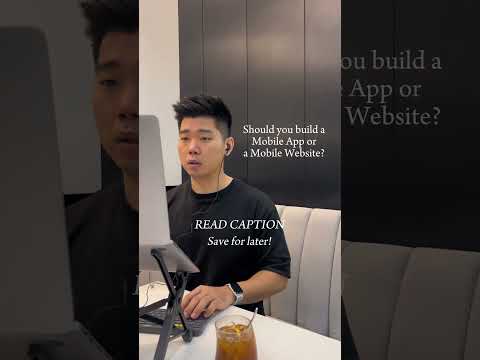 Mobile App vs Mobile Website: Which one to build? #appdevelopment
