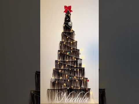 An affordable and simple Christmas tree for you~ #nadulahair #creativity #christmas #shorts #fyp