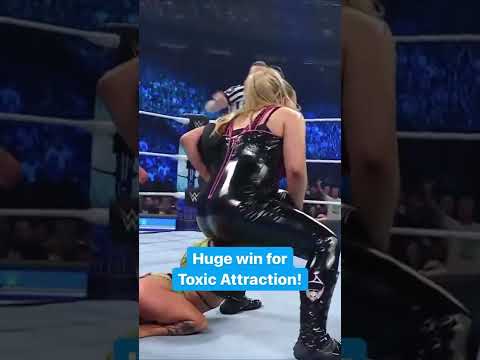 Natalya and Sonya Deville vs Jacy Jayne and Gigi Dolin fight in WWE Friday Night Smack Down #shorts