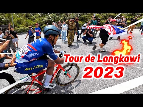 Tour de Langkawi 2023！马来西亚车迷热情爆棚！云顶站现场观众嗨翻！LTDL Genting Highland & KLCC！