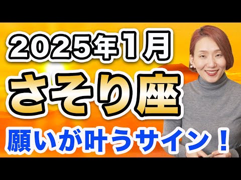 2025年1月 さそり座の運勢♏️ / 願いが叶うウィッシュカードが出た✨ 収穫を受け取れる🌈 本当に必要なものと不要なものの線引きが明確になる❗️【トートタロット & 西洋占星術】