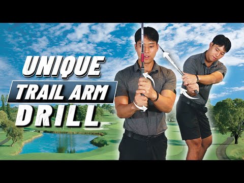 Unique Trail Arm Drill for the Downswing