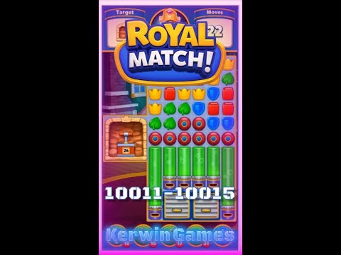 Royal Match Level 10011 10012 10013 10014 10015 - No Boosters Gameplay