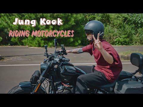 Jung Kook Riding The Motorcycles Clips