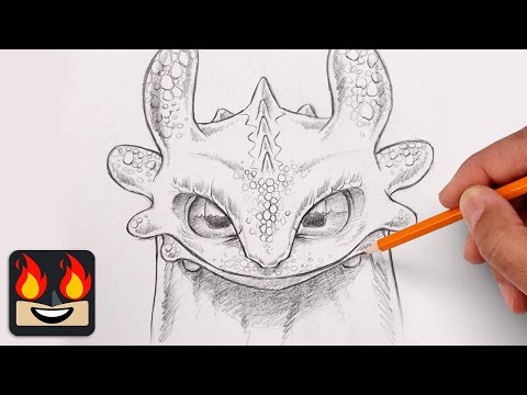 How To Draw Toothless How To Train Your Dragon Sketch Tutorial