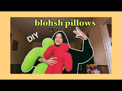 DIY: Billie Eilish Blohsh Pillows