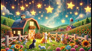 Twinkle Star". The Five Little Fruits" Old McDonald Had a Farm, of Mary and her  little cat