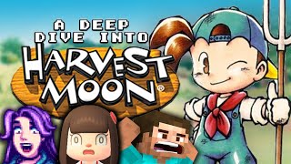 a deep dive into harvest moon: the original stardew valley 🐮❤️🌽