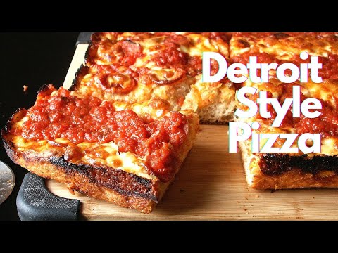 Detroit Style Pizza ~ Easiest Pizza to Recreate at Home