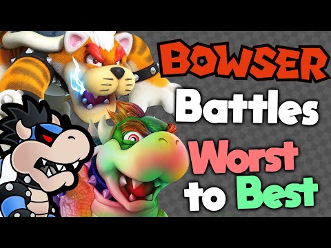 Ranking Every Bowser Battle