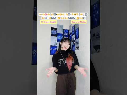 TUTORIAL GEMPI 'AJAIB' @inigempiii #ChoreoByShellen Simple Dance Trend Challenge【SHELLENHANDSTAR】