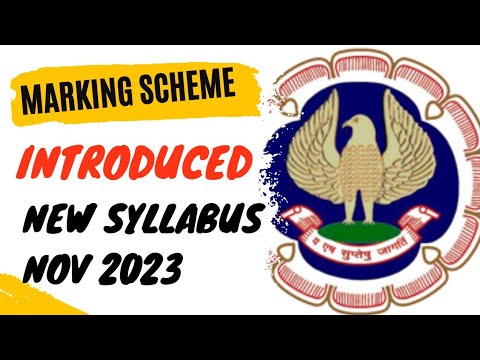 |Big Change In CA New Syllabus| ICAI Marking Scheme Consider in CA New/Proposed Scheme|