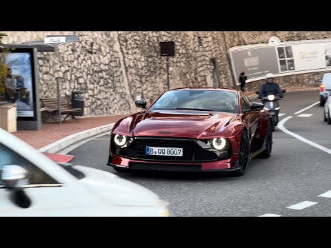 Millionaires driving supercars in Monaco! Aston Martin Valour 😍🤩 December 2024