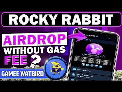 Rocky Rabbit Airdrop Without TON Transaction 🪂 | Rocky Rabbit Withdrawal 💰$RBTC Claim