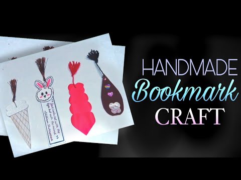 Make your own Paper Bookmark | Handmade no cost bookmark DIY | creative bookmark ideas