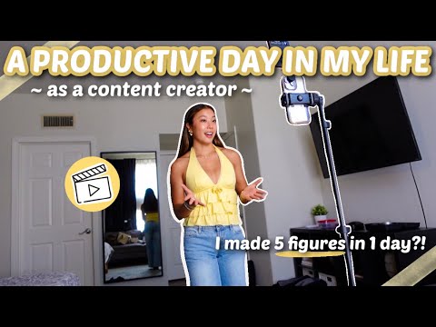 A DAY IN MY LIFE as a content creator in LA?! (brand deals, pilates, and more) - going solo diaries!