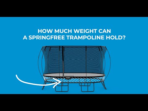 How Strong is a Springfree Trampoline? 1,500 lbs Tested! - Safe and Fun for Your Family!