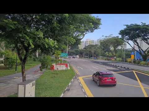 Bus 169- POV from top of double decker~Yishun Mrt to Sembawang Wharves