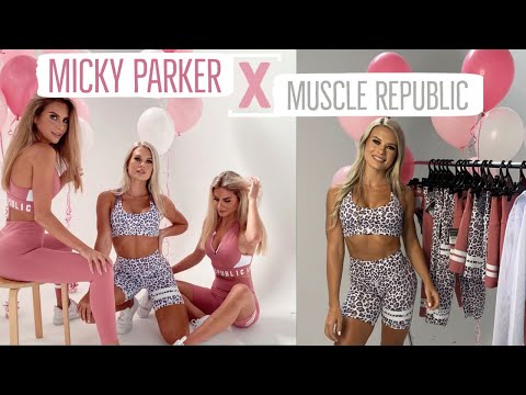 My Activewear Range | MICKY PARKER X MUSCLE REPUBLIC APPAREL