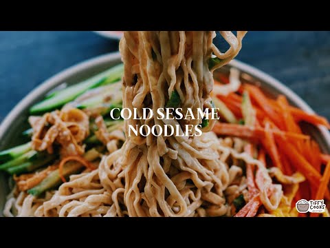 10 Minutes ONLY Cold Sesame Noodles!