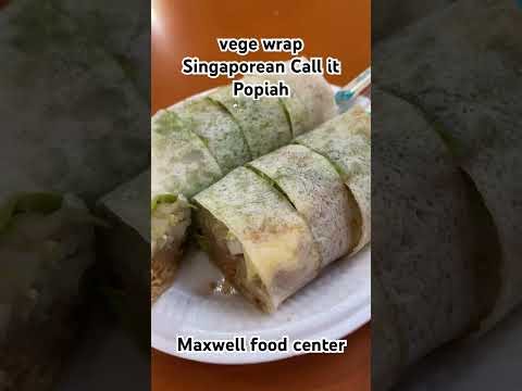 Popiah, Singapore. #singapore #food #vegetables #streetfood