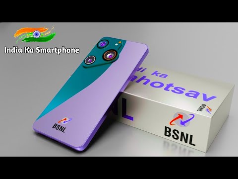 BSNL Launch New 5G Mobile Phone + Free 1 Yeer Unlimited Data Offer 12GB Ram, 6000mAh #bsnlvsjio