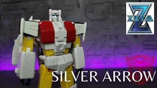 Zeta Superitron Mini Silver Arrow | Legends Scale Aerialbot Silverbolt