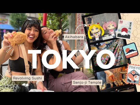 First-Timer's Tokyo: Anime Figurine Quest, Revolving Sushi Feast, and Street Food  | Japan Part 1