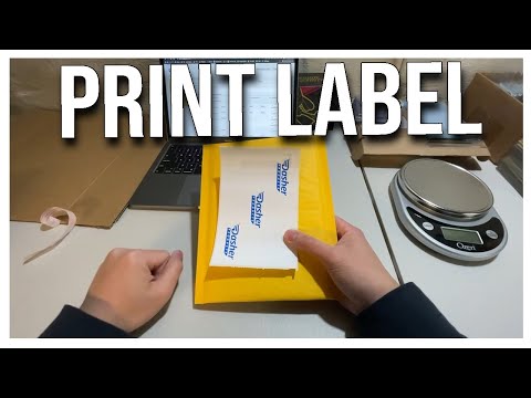 How to Print SHIPPING LABELS on Facebook Marketplace (Selling on Facebook Marketplace)