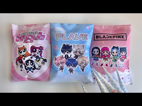 [☁️Tutorial☁️] 플레이브 PLAVE Blindbag 뉴진스 블랙핑크 Paperdiy✨ASMR Aesthetic💗