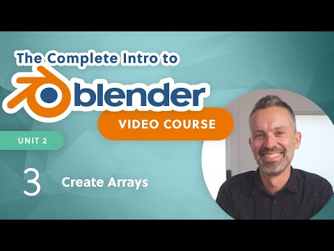 Blender Beginner Tutorial – Create Arrays