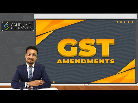 All GST Amendments for Dec'21 CA Inter Exams