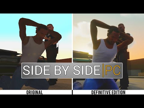 Grand Theft Auto Trilogy Definitive Edition PC | 4K Graphics Comparison