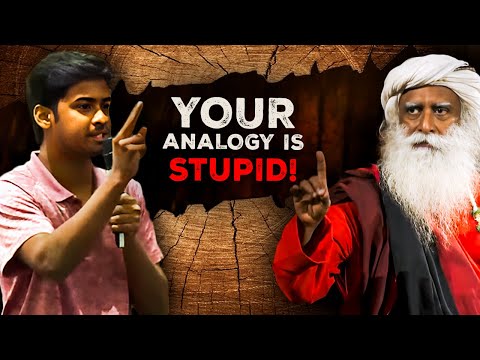 Angry LAW STUDENT Called Sadhguru Teaching STUPID!