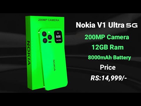 Nokia V1 Ultra - 8000 Battery, 250Camera, 12GB RAM,512GB, 5G, Ultra HD,Hand's On,Specs Get a Website