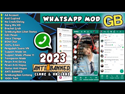 wa gb terbaru 2023 || WHATSAPP GB TERBARU 2023 NO PASSWORD || GB WHATSAPP TERBARU 2023 | WA GB NO PW