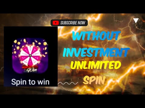 Without🤑 investment 🤑unlimited spins🤑