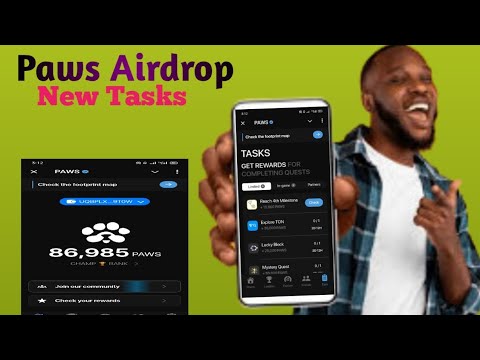 Paws Airdrop new tasks | Paws explore Ton Tasks | Paws Airdrop Daily Tasks🎉