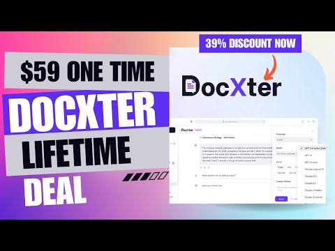 ✅🔸✅DocXter Lifetime Deal | Say Goodbye to Document Hassles | $59 Lifetime Deal | 39% Now