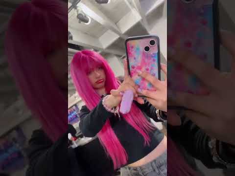 had to film this at the hair salon bc i dont have a good mirror at home LOL 😀🤟🏽