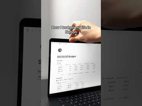 Here’s how I budget my life while living in Singapore #budgeting #notiontemplate #notion #budget