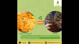 💸Turn Used Cooking Oil into Cash with Bio Genesis Oil