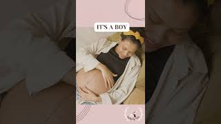 GENDER REVEAL! IT'S A BOY! BOY SYMPTOMS! ULTRASOUND BABYBOYSYMPTOMS #babyboysymtoms #babyboy #shorts