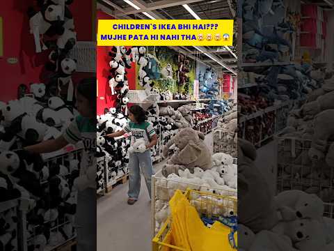 KIDS IKEA mein itna fun🥳🥳👾 Itne saaare TOYS #kidsvideo #minivlog #childrenikea #kidsikea #kids #toys