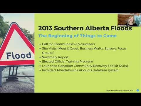 Master Your Disaster: A Primer - Alberta Links to Learning - Leann Hackman-Carty - Oct 13 2020