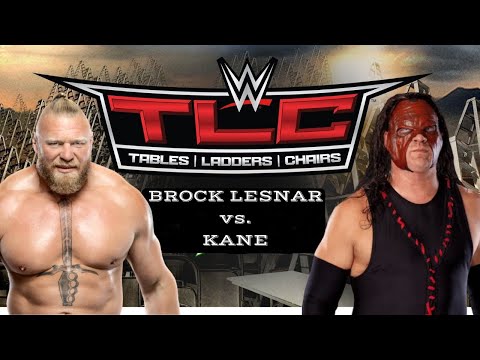 Full Match •Brutal• | Brock Lesnar vs. Kane | WWE TLC • Tables Ladders Chairs